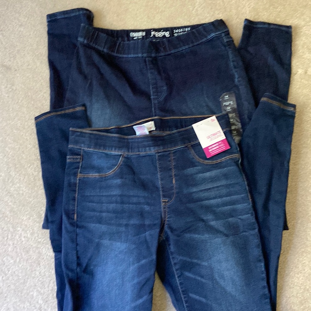 So and Gymboree ultimate jeggings. Size 14. New with tags. Lot of two.